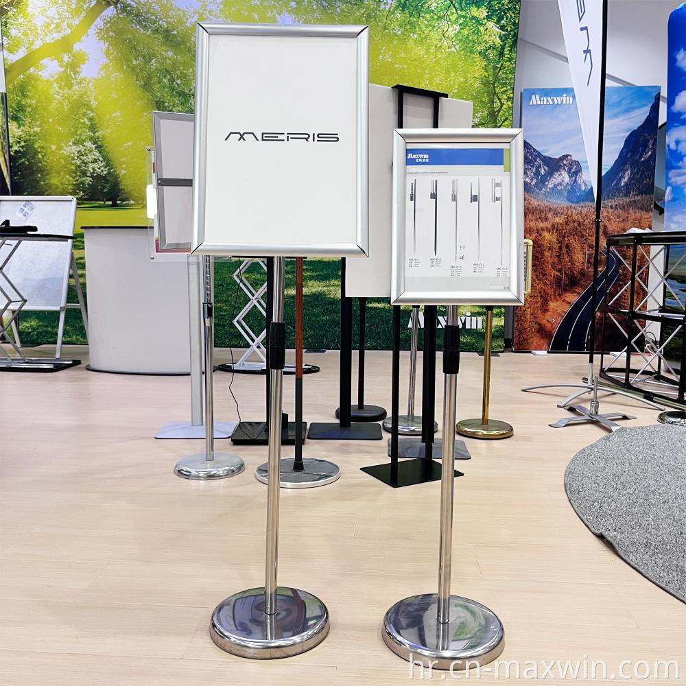 A4 postolje za poster za pijedestal A4 Pedestal Poster Stand